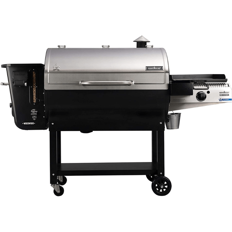 Camp Chef 36 in. WiFi Woodwind Pellet Grill & Smoker with Sidekick (PG14) - WiFi & Bluetooth Connectivity