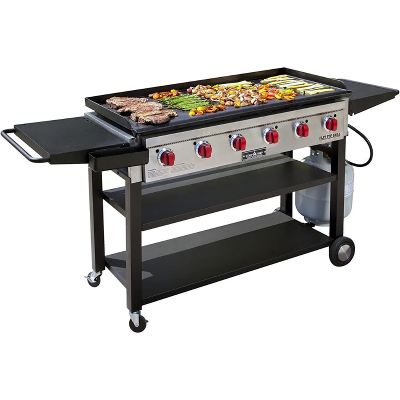 Camp Chef Flat Top Grill 900 Outdoor Griddle FTG900 Black